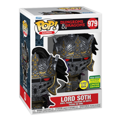 Funko Pop Dungeons and Dragons: Lord Soth glows in the dark - 2024 SDCC Exclusive (979)