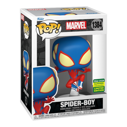 Funko Pop Marvel: Spider-boy - 2024 SDCC Exclusive (1384)