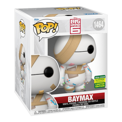 Funko Pop Super Big Hero 6: Baymax with bandages - 2024 SDCC Exclusive (1464)