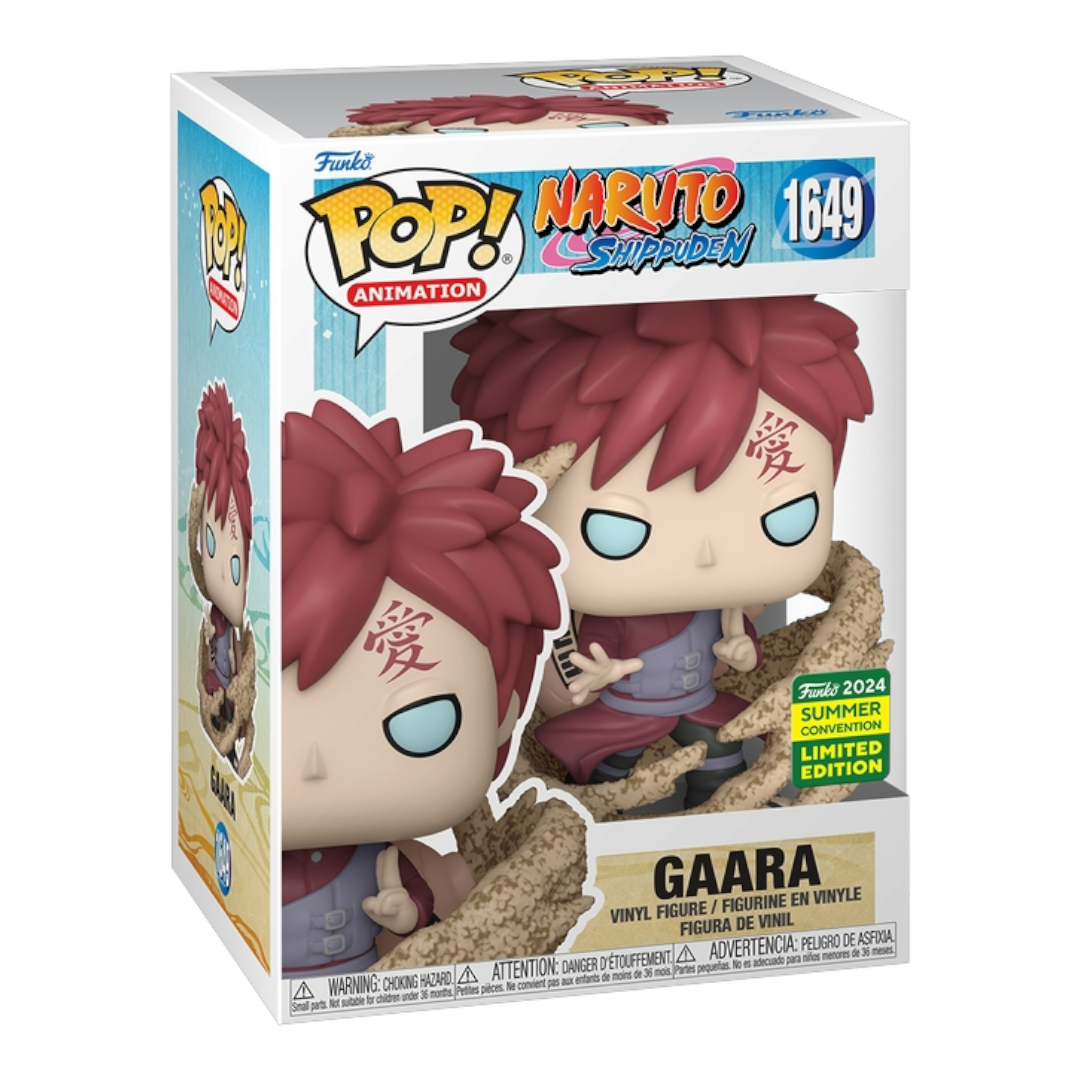 Funko Pop Naruto Shippuden: Gaara - 2024 SDCC Exclusive (1649)