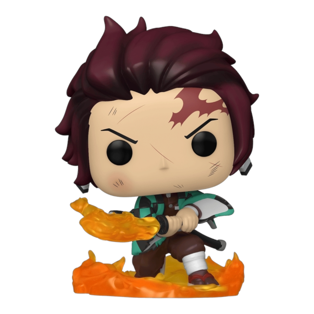 Funko Pop Demon Slayer: Tanjiro Kamado Hinokami Kagura Dance - GalacticToys Exclusive (847)