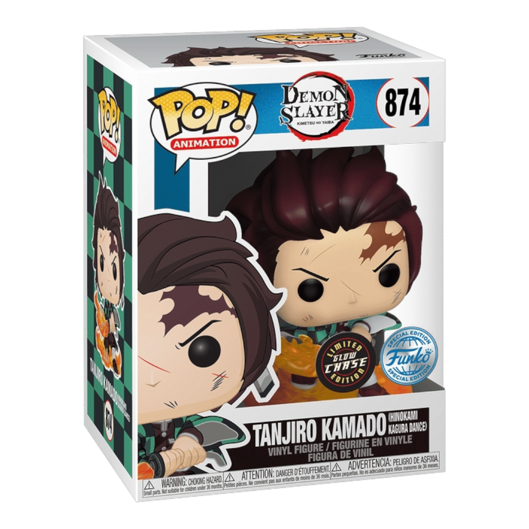 Funko Pop Demon Slayer: Tanjiro Kamado Hinokami Kagura Dance - GalacticToys Exclusive (847)