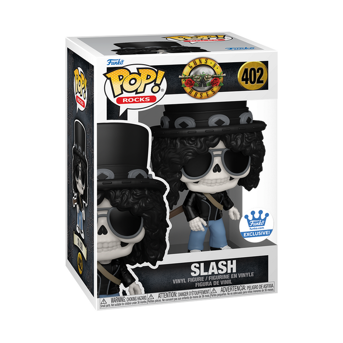 Funko Pop Guns N Roses: Slash Skeleton - Funkoshop Exclusive (402)