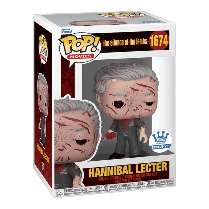 PREVENTA Funko Pop The Silence of the Lambs: Hannibal Lecter as Guard bloody - Funkoshop Exclusive (1674)