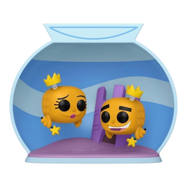 Funko Pop Moment Fairly Odd Parents: Cosmo y Wanda Goldfish - Exclusive (1693)