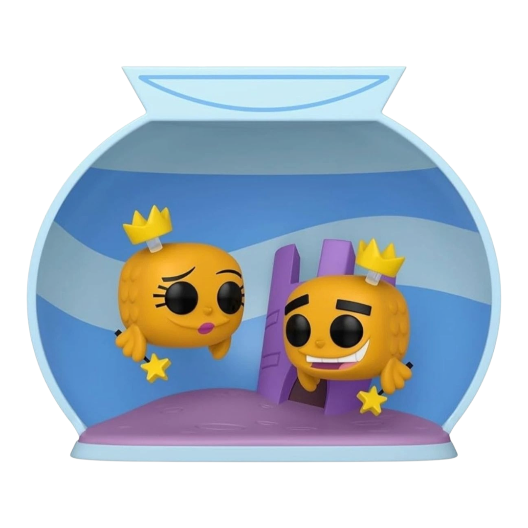 Funko Pop Moment Fairly Odd Parents: Cosmo y Wanda Goldfish - Exclusive (1693)