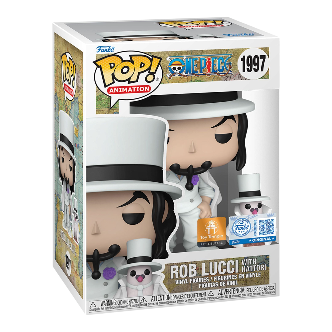 Funko Pop One Piece: Rob Lucci y Hattory - Toy Temple Exclusive PR (1997)
