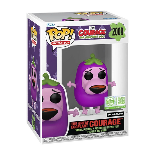Funko Pop Courage the Cowardly Dog: Great Eggplant Courage - LE ULTRA (2009)