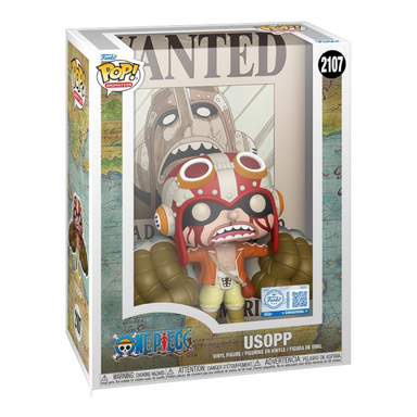 Funko Pop Cover One Piece: Usopp Wanted Poster - Exclusive (2107)