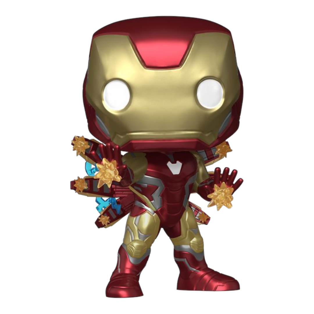 Funko Pop Plus Avengers Infinity Saga: Iron Man Glows in the dark -  Exclusive (1555)