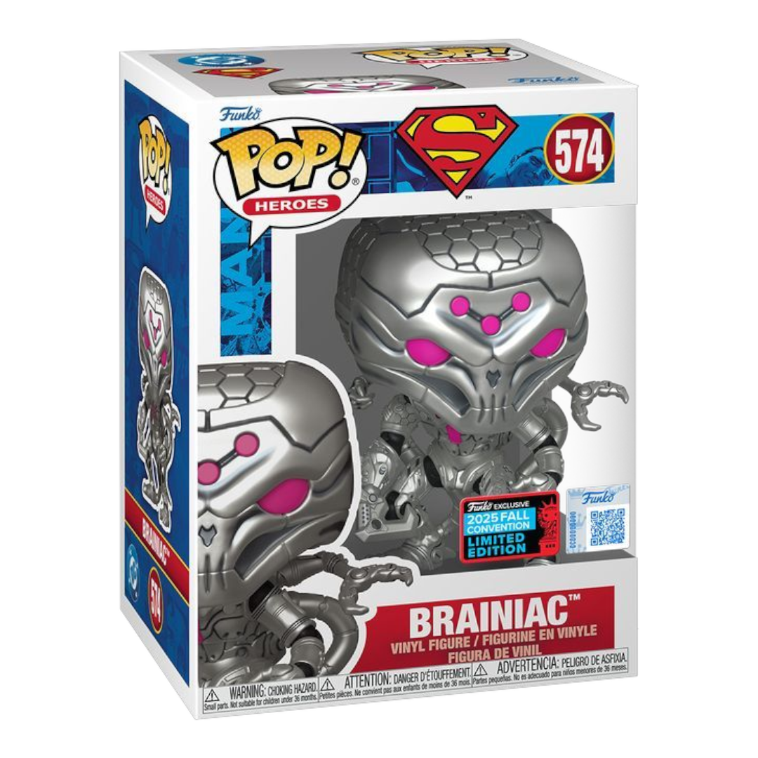 Funko Pop Superman: Brainiac - NYCC 2025 Exclusive (574)