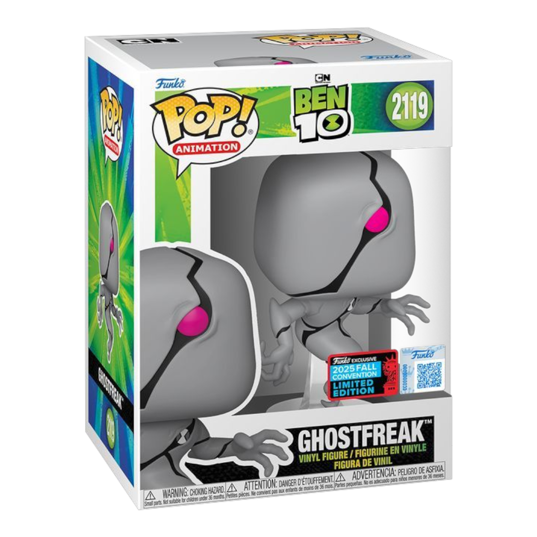 Funko Pop Ben 10: Ghostfreak - NYCC 2025 Exclusive (2119)