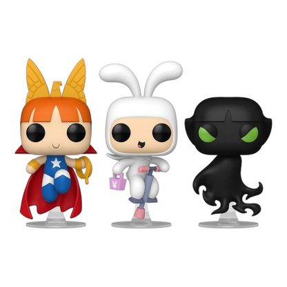 Funko Pop 3-Pack The Powerpuff Girls: Liberty Belle, Harmony Bunny and Mange - NYCC 2025 Exclusive