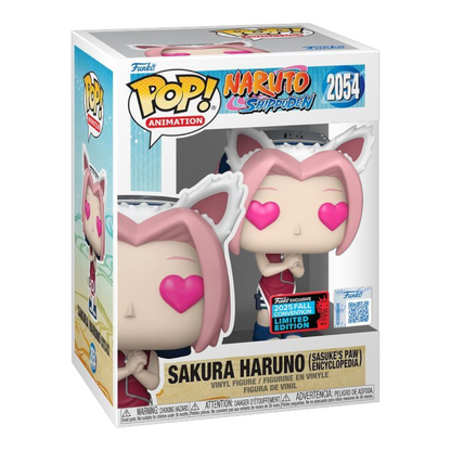Funko Pop Naruto Shippuden: Sakura Haruno Sasuke's Paw Encyclopedia - NYCC 2025 Exclusive (2054)