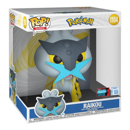 Funko Pop Jumbo Pokemon: Raikou - NYCC 2025 Exclusive (1104)