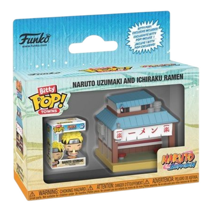 PREVENTA Funko Pop Bitty Town Naruto Shippuden: Ichikaru Ramen