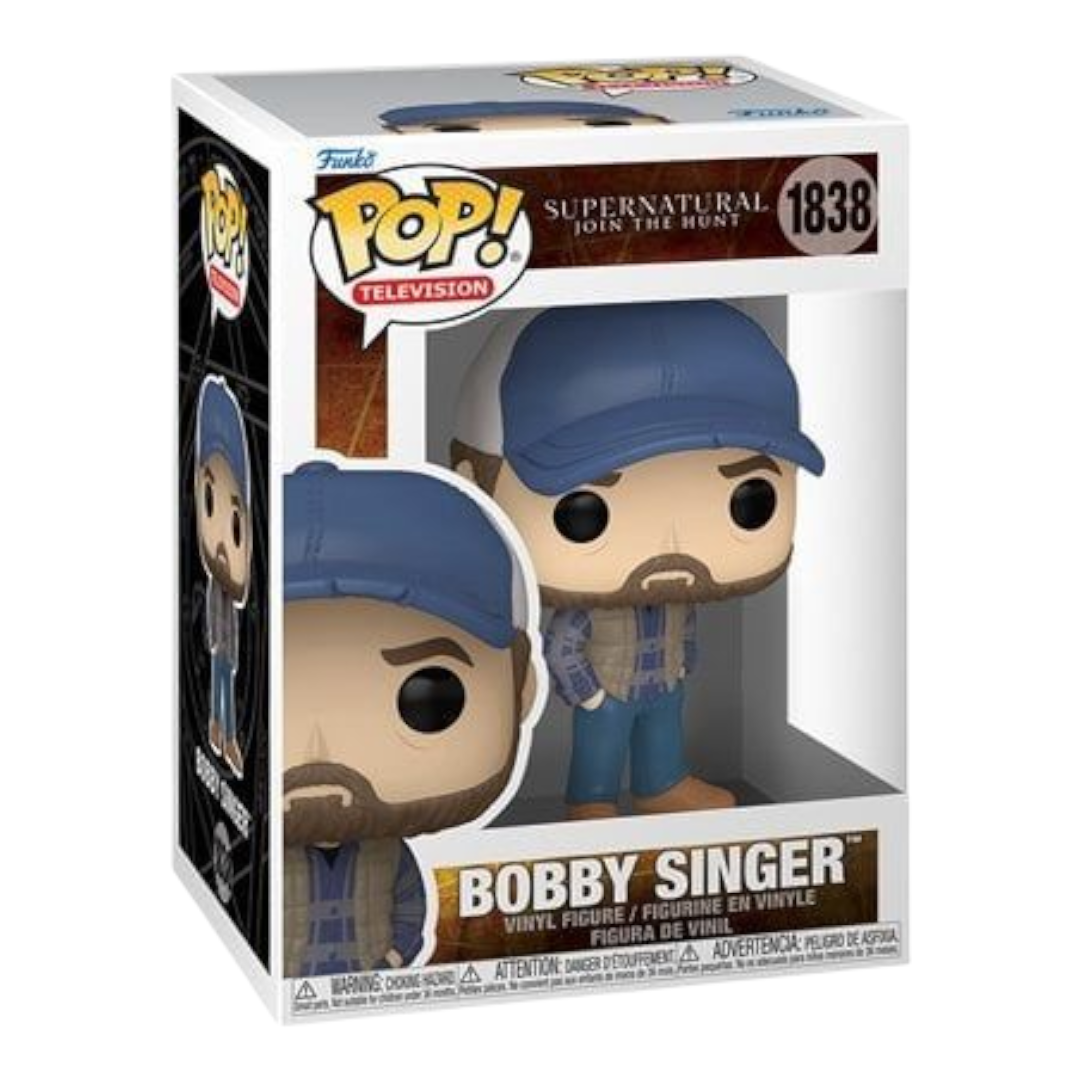 PREVENTA Funko Pop Supernatural Join The Hunt: Bobby Singer (1838)
