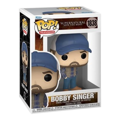 PREVENTA Funko Pop Supernatural Join The Hunt: Bobby Singer (1838)