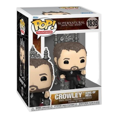 PREVENTA Funko Pop Premium Supernatural Join The Hunt: Crowley King Of Hell (1839)