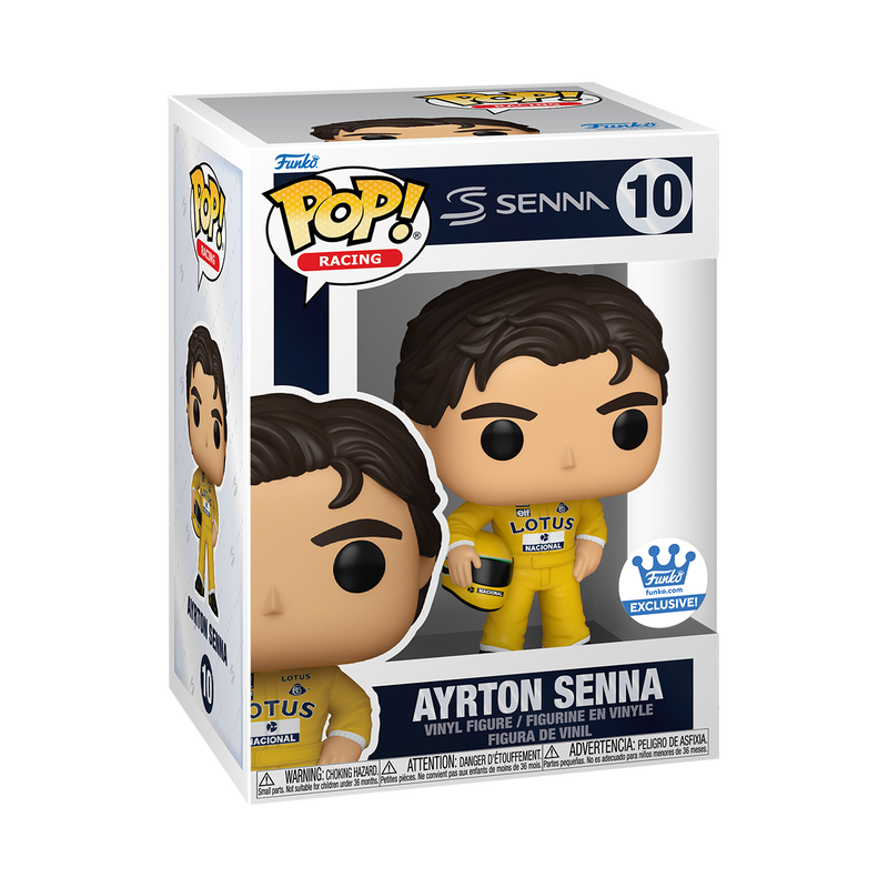 Funko Pop Racing: Ayrton Senna Lotus Racing Suit - Funkoshop Exclusive (10)