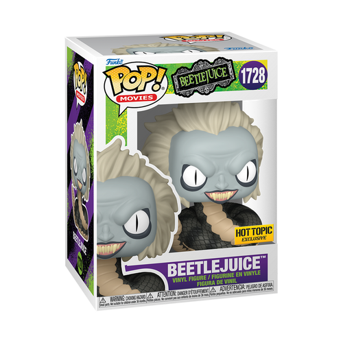 Funko Pop Beetlejuice: Beetlejuice Snake - Hot Topic Exclusive (1728)
