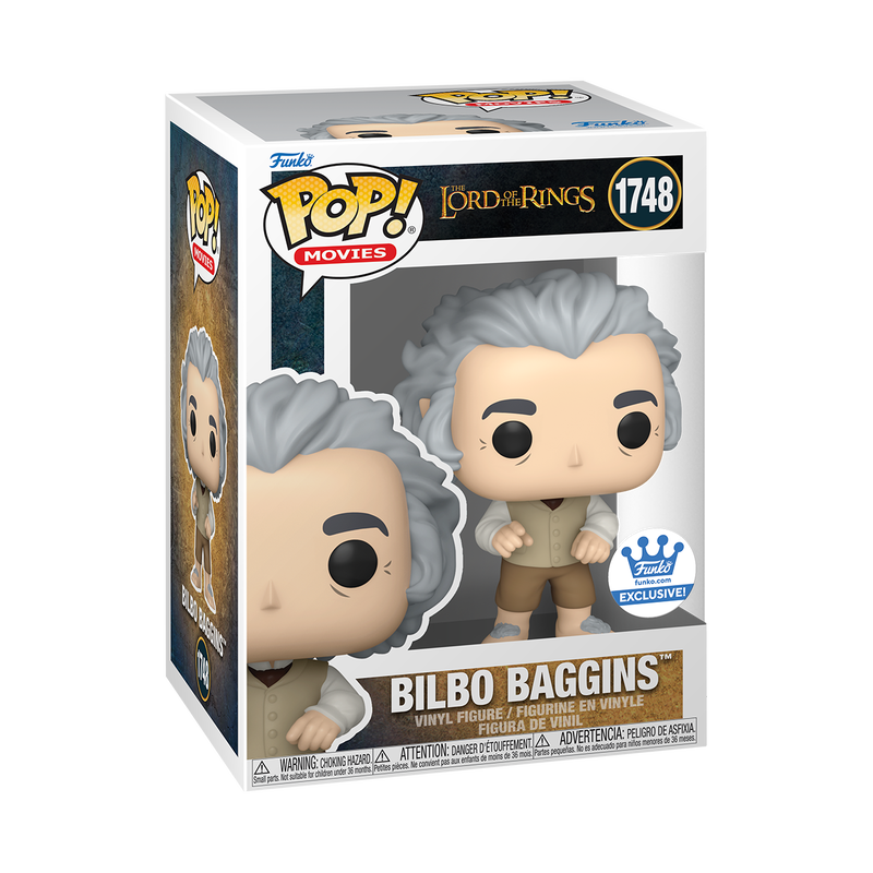 Funko Pop Lord of The Rings: Bilbo Baggins - Funkoshop Exclusive (1748)