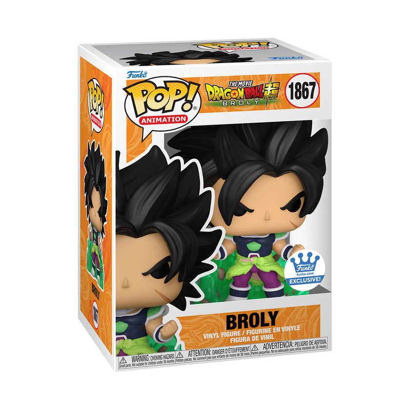 Funko Pop Dragon Ball Super Broly: Broly Enraged - Funkoshop Exclusive (1867)