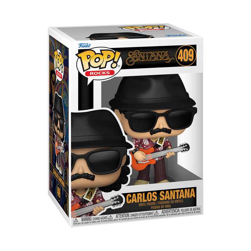 Funko Pop Santana: Carlos Santana (409)