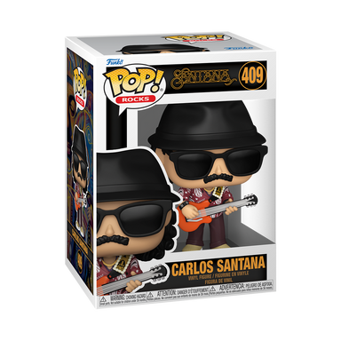 Funko Pop Santana: Carlos Santana (409)