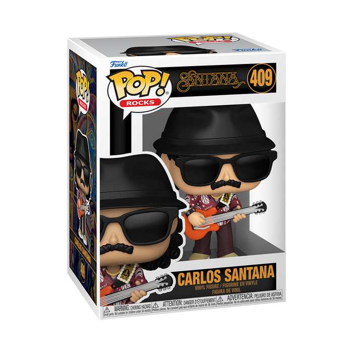 Funko Pop Santana: Carlos Santana (409)