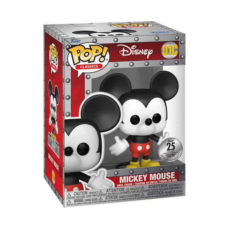 Funko Pop Classics: Mickey Mouse (01C)