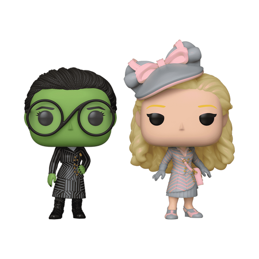 Funko Pop Wicked: Elphaba & Glinda in Shiz Uniform - Target Exclusive 2-Pack