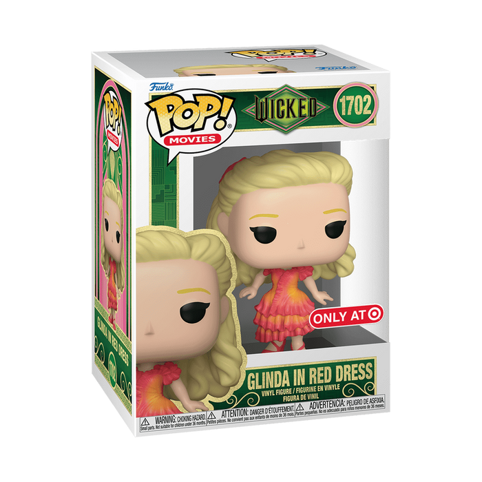 Funko Pop Wicked Part 1: Glinda in Red Dress - Target Exclusive (1699)