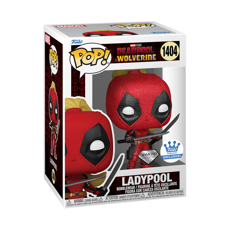 Funko Pop Deadpool & Wolverine: Ladypool Glitter - Funkoshop Exclusive (1404)