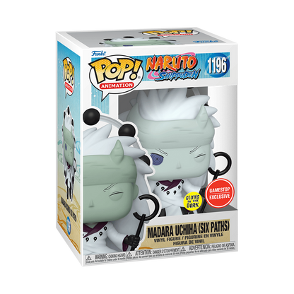 Funko Pop Naruto Shippuden: Madara Uchiha (Six Paths) Glows in the dark - Gamestop Exclusive (1289)