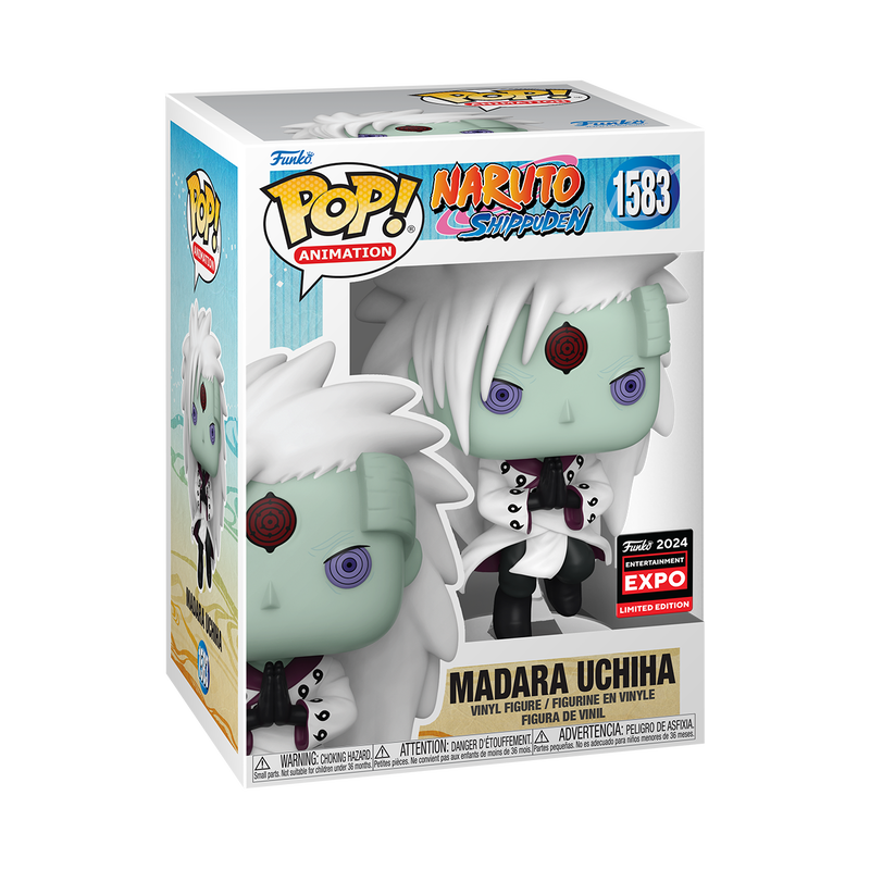 Funko Pop Naruto Shippuden: Madara Uchiha - 2024 Entertainment Expo Exclusive (1583)