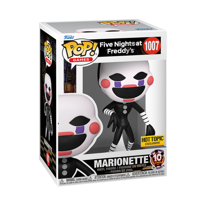 Funko Pop Five Nights At Freddy's: Marionette - Hot Topic Exclusive (1007)