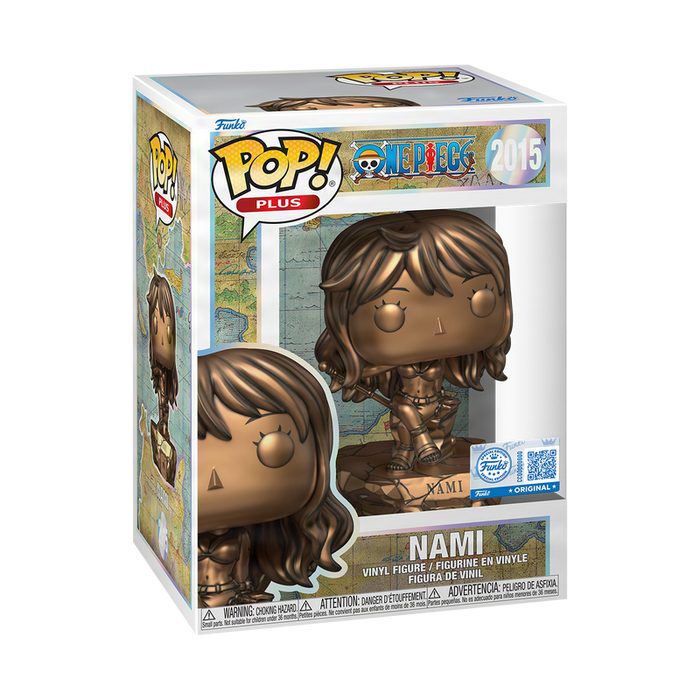 PREVENTA Funko Pop Plus One Piece: Nami Statue Bronze - 25th Aniversary Exclusive (2015)