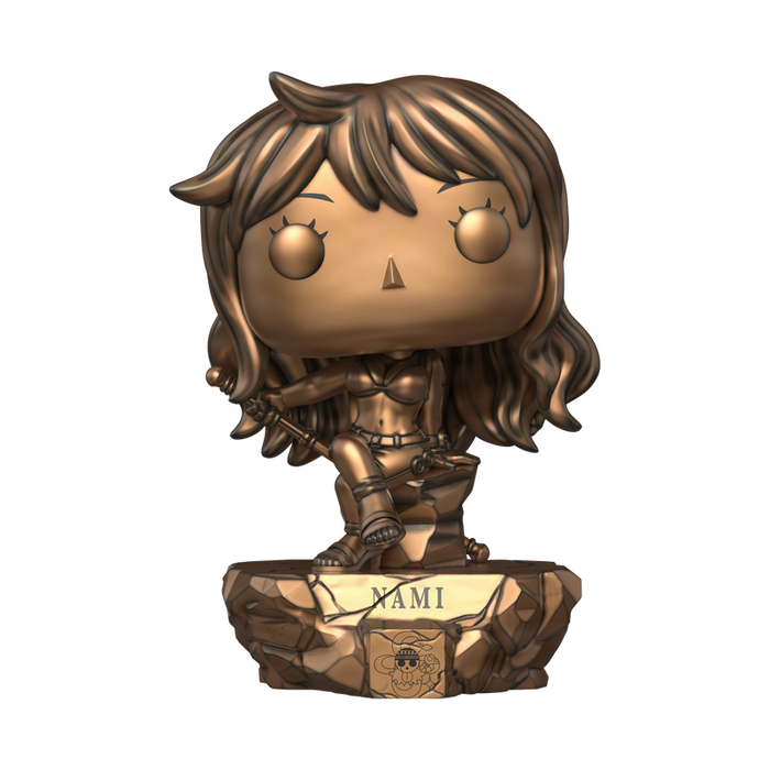 PREVENTA Funko Pop Plus One Piece: Nami Statue Bronze - 25th Aniversary Exclusive (2015)