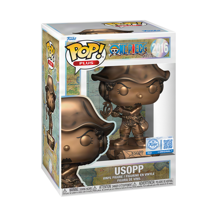 PREVENTA Funko Pop Plus One Piece: Usopp Statue Bronze - 25th Aniversary Exclusive (2016)