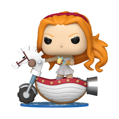 Funko Pop Rides On Piece: Nami with White Hobby Horse - Wondrous Convention Exclusive (128)