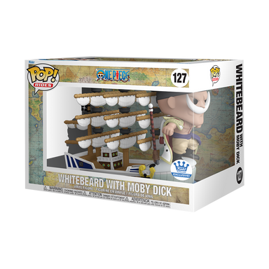Funko Pop Rides One Piece: Whitebeard with Moby Dick - Funkoshop Exclusive (127)