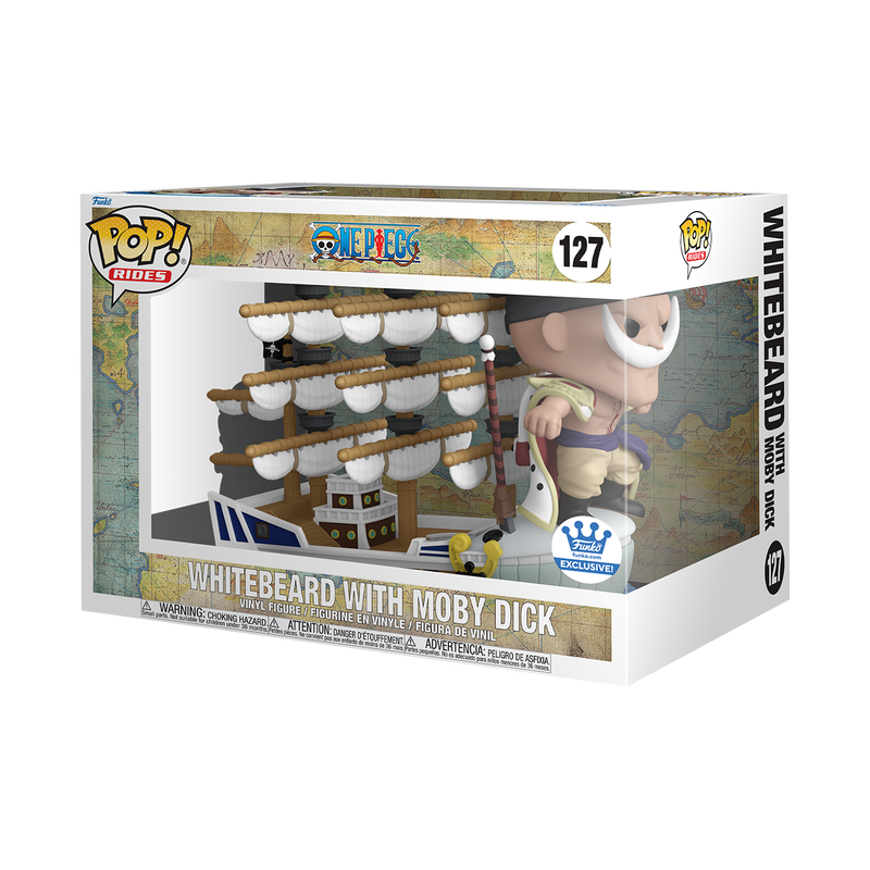 Funko Pop Rides One Piece: Whitebeard with Moby Dick - Funkoshop Exclusive (127)