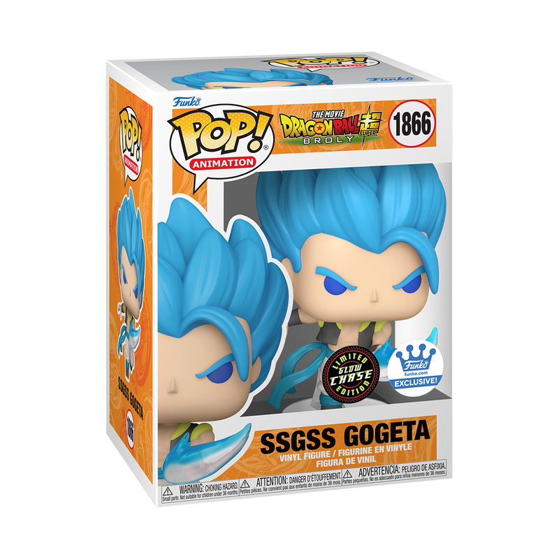 Funko Pop Dragon Ball Super Broly: SSGSS Gogeta - Funkoshop Exclusive (1866)