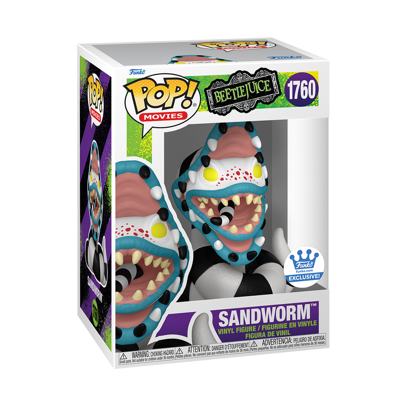 Funko Pop Beetlejuice: Sandworm - Funkoshop Exclusive (1760)