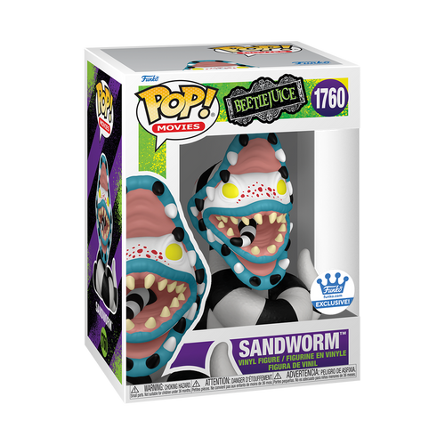 Funko Pop Beetlejuice: Sandworm - Funkoshop Exclusive (1760)