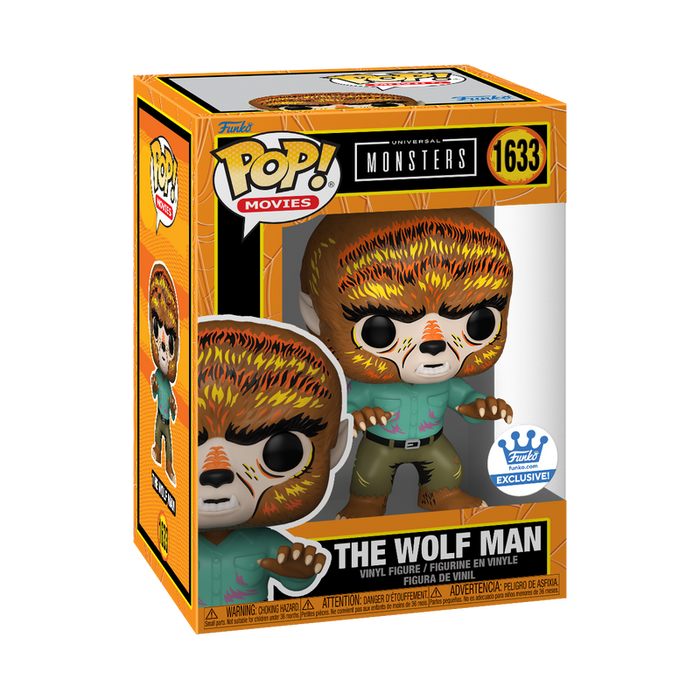 Funko Pop Universal Monsters: The Wolf Man - Funkoshop Exclusive (1633)