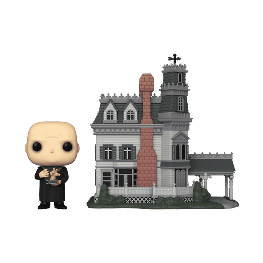 Funko Pop Town The Addams Family: Uncle Fester & Addams Family Mansion (40)