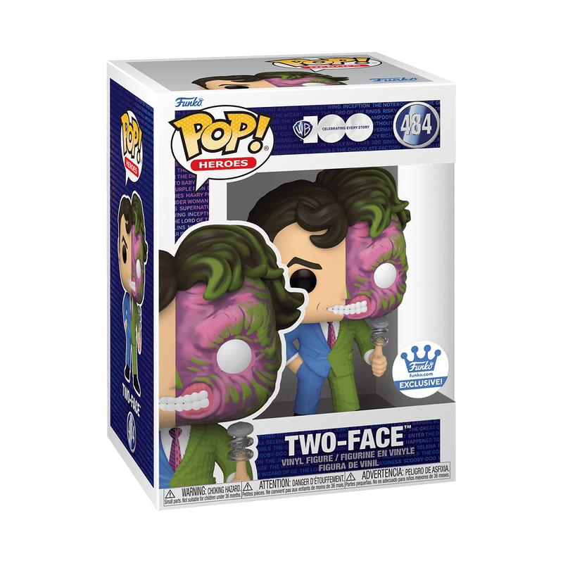 Funko Pop Batman: Two Face - Funkoshop Exclusive (484)