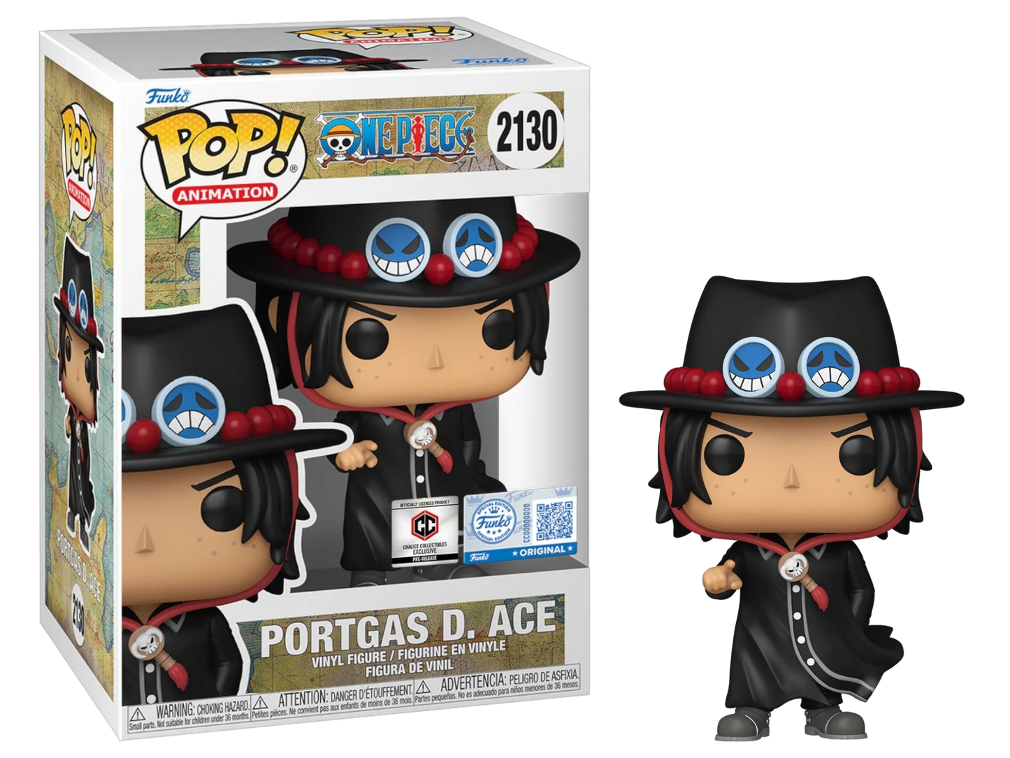 Funko Pop One Piece: Portgas D. Ace - Chalice Exclusive PR (2130)